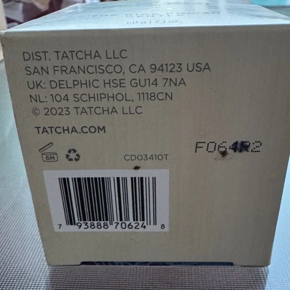 Tatcha The Rice Polish Gentle - Cream Box with Purple Accent - Picture 4 of 4